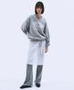 Nigaennikol Butterfly Signature Sweatshirt_Gray White