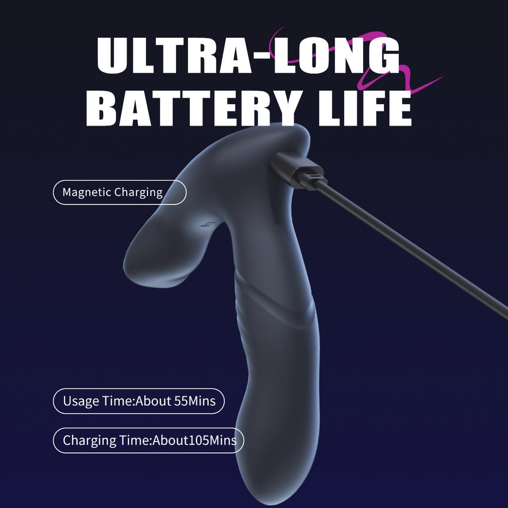 Stecker Eindringen Analspielzeug Prostata-Massagegerät Analstecker Po-Vibrator Fernbedienung Eindringen Erwachsenen Sexspielzeug Klitorale Stimulation Unisex Masturbator