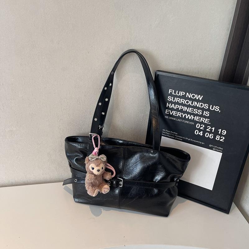 Tote Bag Women's Large Capacity 2025 New Summer Simple and Versatile Shoulder Underarm Bag High-end Sense Work Commuter Bag