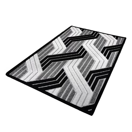 Jacquard Entrance Door Mat, Quick-Dry Water Absorbent Floor Mat, Machine Washable Non-Slip Doormat for Entrance Bathroom Kitchen