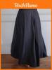 Damen Casual Weite Hosen Mit Elastischem Bund Polyesterstoff Für Sommerlichen Komfort