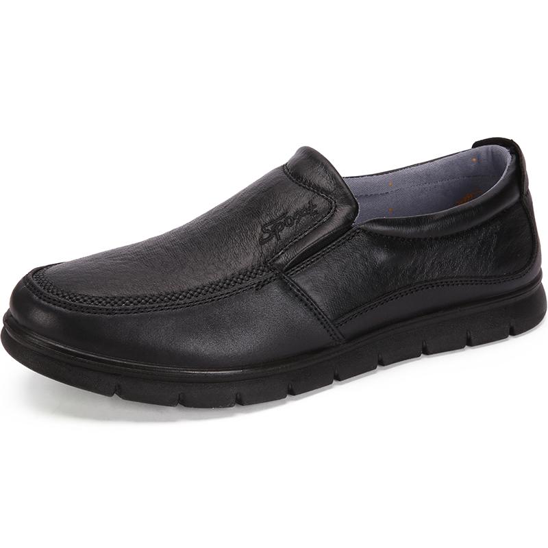 

Новые деловые повседневные мужские туфли ****** и осенние туфли среднего возраста ******* из ткани с подошвой из дышащего нескользящего материала для мужчин, одинарные туфли для папы 38