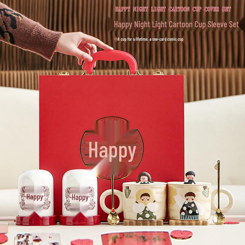 Bridal Gift Box: Practical Cup & Night Light for Best Friend or Sister