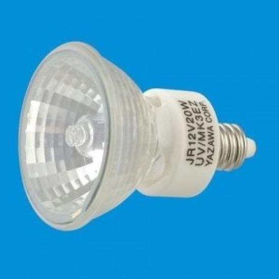 

Yazawa UV-Cut Halogen Bulb (Eco Cool Halogen), 12V, 20W, Medium Beam Angle, EZ10 Base, JR12V20WUVMK3EZA