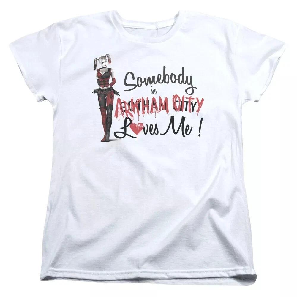 Batman Arkham City  Somebody Loves Me  Women s T-Shirt 2XL