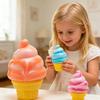 Hot Schylling Ice-Cream Sensory Toys Stress Relieving Blocks Pinching Relieving Puzzle Solving Venting Children Souvenir