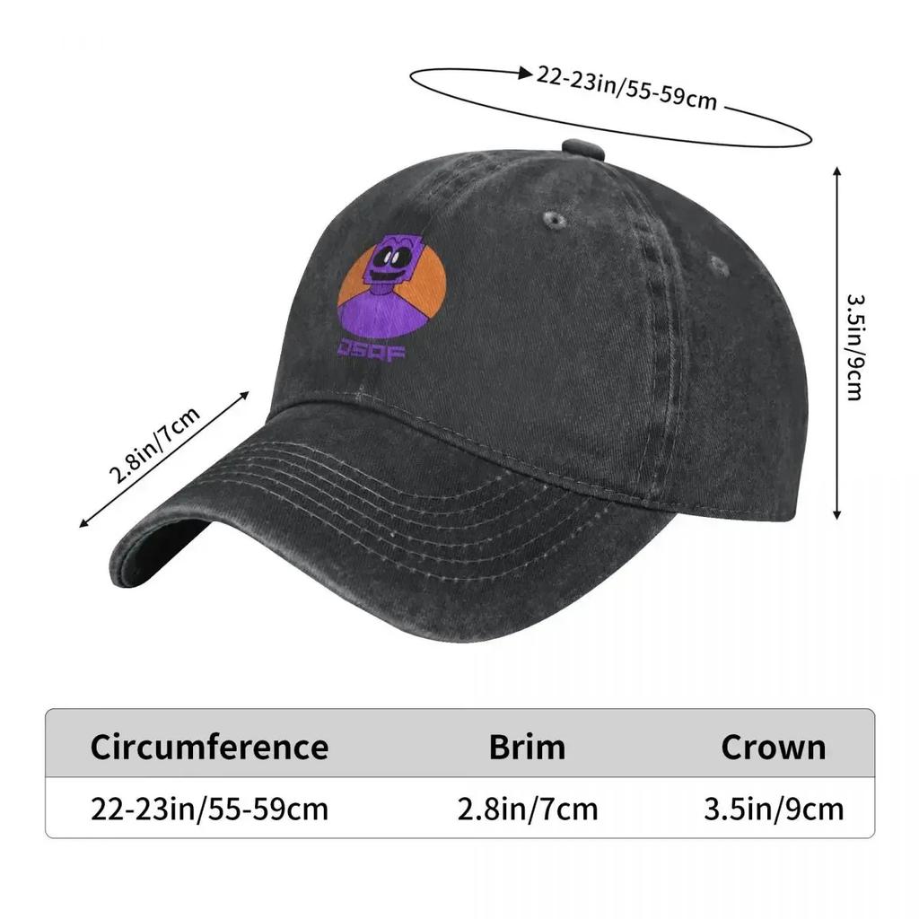 Dsaf Cowboy Hat Custom Hat Bobble Hat Fishing Cap Caps Male Women's