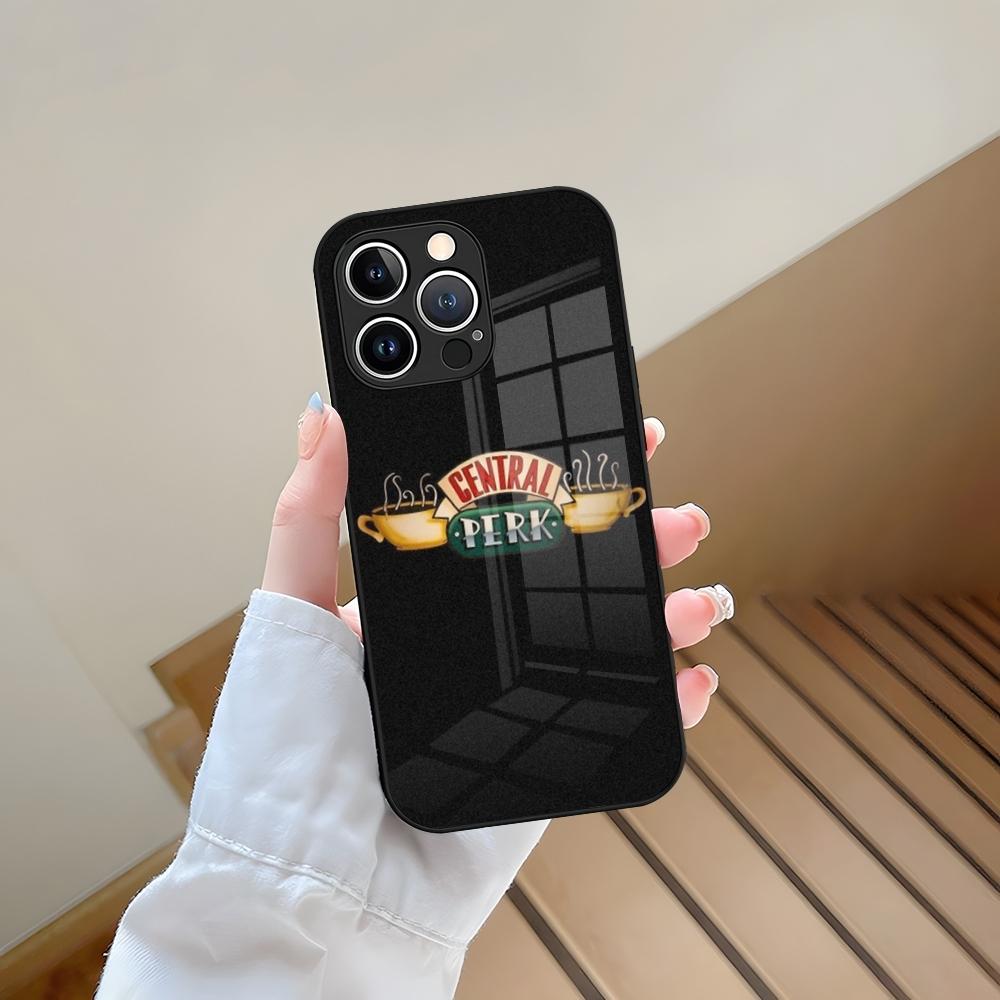 Friends TV Show Phone Case Tempered Glass For IPhone 13 17 15 16 14 12 11 Pro Max Plus Mini XR XS SE2020 Coque