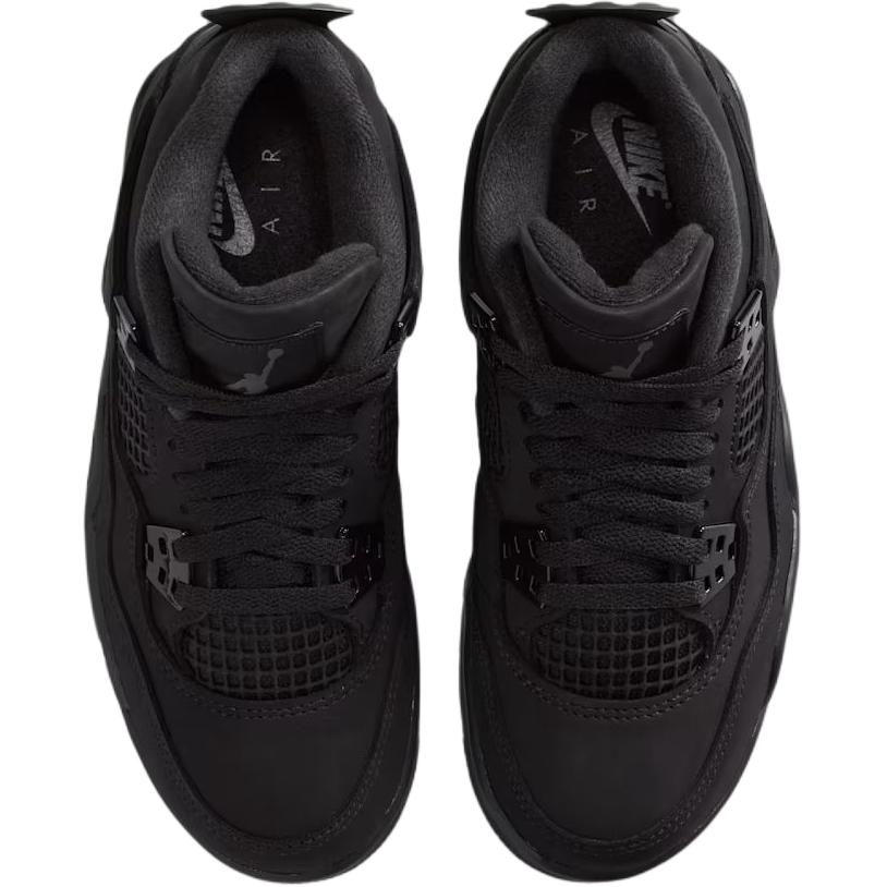 Air Jordan 4 Retro GS Black Cat 2025 Adidași Copii Light-Graphite IB4171-010