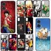 For Samsung Galaxy Note 20 Ultra 10 8 9 S10 Plus Lite S8 A70 A24 A25 A37 A57 A51 A7 Case Sanji Roronoa Zoro One Pieces Luffy