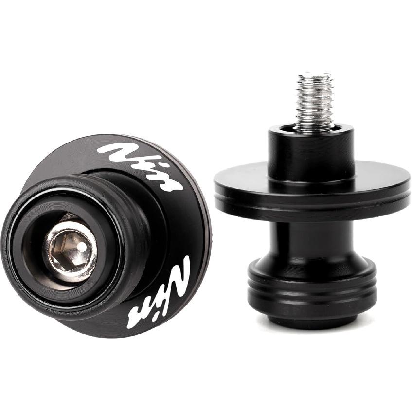 

Compatible with Ninja 650 2025 Ninja 500 SE Ninja 400 NINJA 1000 SX 2017-2025 2026 ZX6R 636 ZX10R ZX-4RR ZH2 CNC Motorcycle Swingarm Spool Sliders чёрный