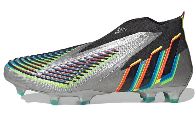 adidas Predator Edge+ FG  Silver Metallic Black  HR1560 40