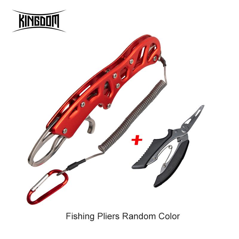 

Королевство рыболовные инструменты из нержавеющей стали, захват для губ, регулируемый ремешок, захват для рыбы, захват для рыбы с удерживающей веревкой, инструменты для снастей