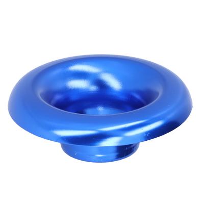 73mm 2,9in Krátké studené sání pro auto Turbo klakson Hliníkový adaptér Velocity Stack Modrá