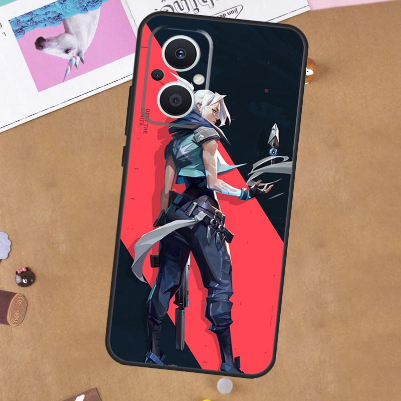 Valorant Game For OPPO Reno 11F 10 11 Pro 4Z 5Z 8T 4 5 6 7 8 Lite OPPO Find X3 X6 Pro X2 Neo X5 Lite Case