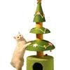 Vánoční strom kočičí škrabadlo kočičí stelivo integrovaný sisalový kočičí škrabací sloup odolný proti poškrábání drobečky