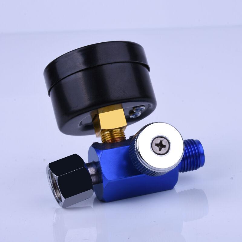 Digital Spray Paint Regulator Air Pressure Gauge 1/4inch HVLP Compressor