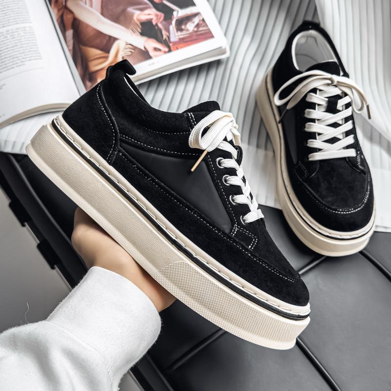 Winter new high-end sports and leisure board shoes student platform shoes 39