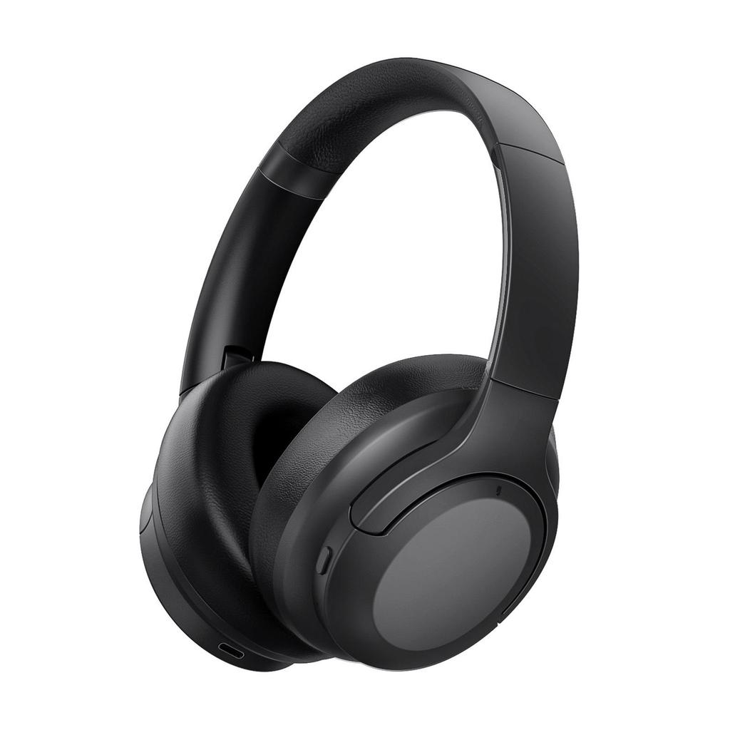ANC Wireless Over-Ear Bluetooth Headphones with Heavy Bass and Active Noise Cancelling for Sports and Gaming
