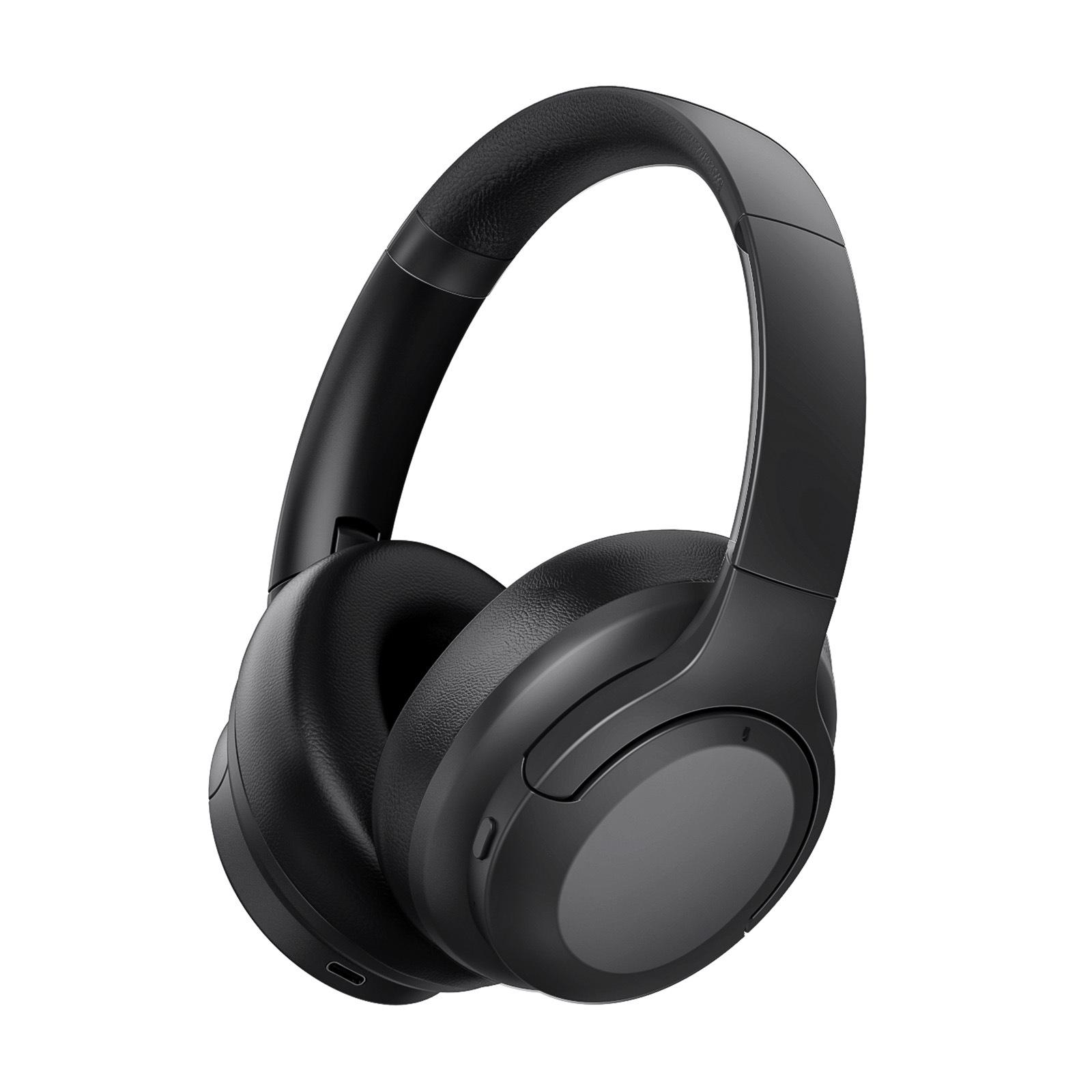

ANC Wireless Over-Ear Bluetooth Headphones with Heavy Bass and Active Noise Cancelling for Sports and Gaming