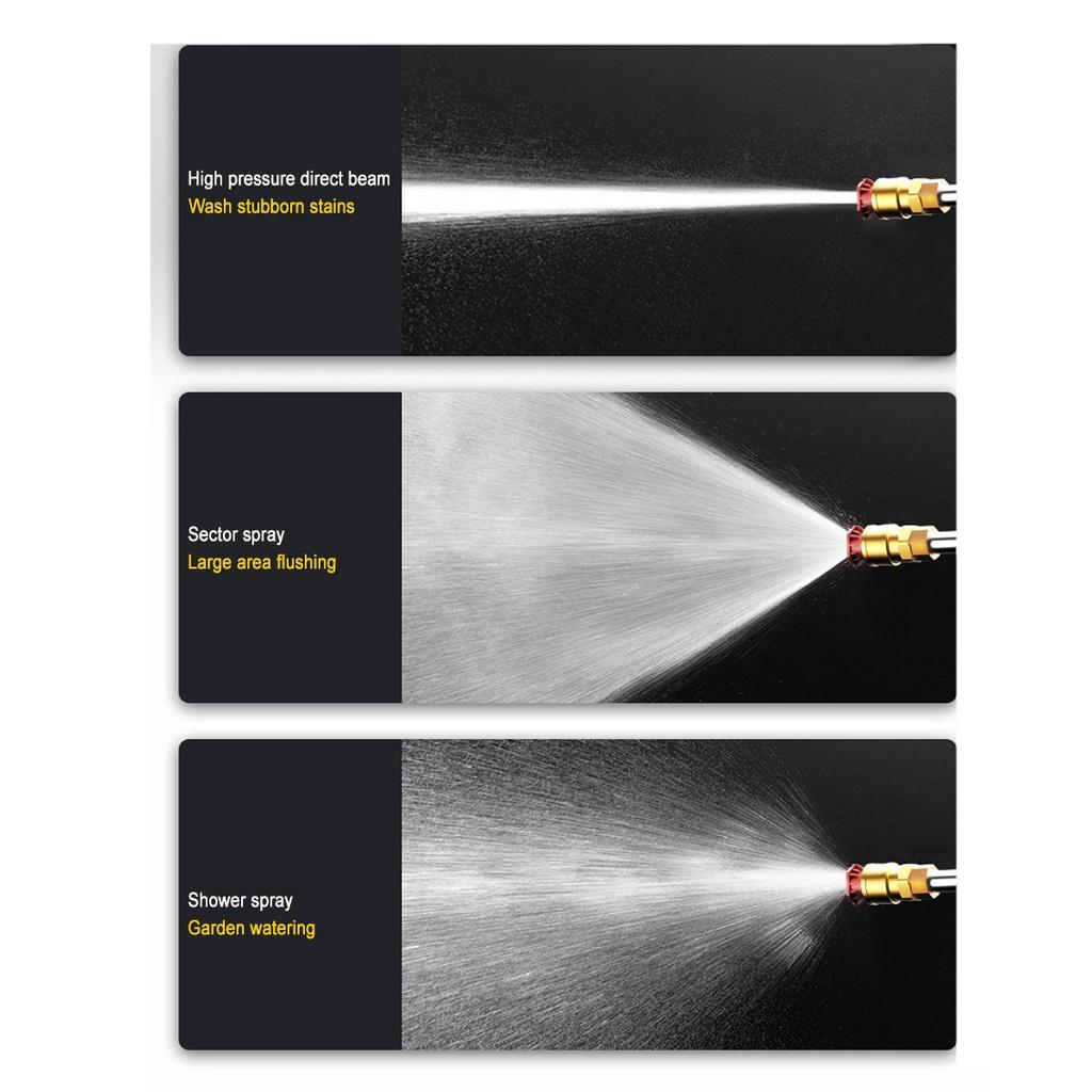 24/36V 300-500W Cordless Car Washer Gun High Pressure Handheld Auto Spray Powerful Car Wash Garden Water Jet 20000mAh Battery