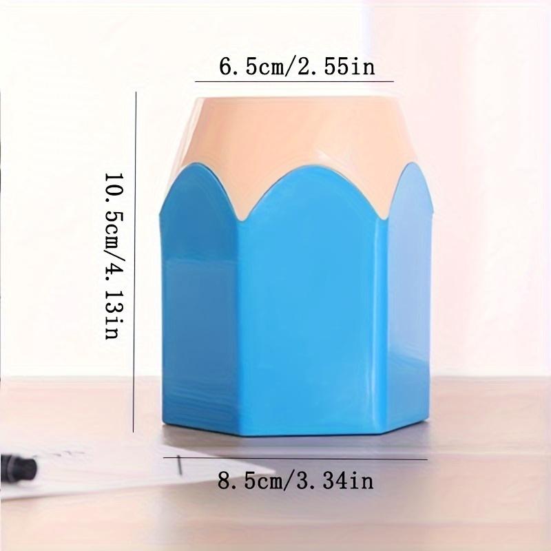 Adorable Creative Pen Holder For Student Desk Organization Unique Design Pencil Pot With Multiple Compartment Storage