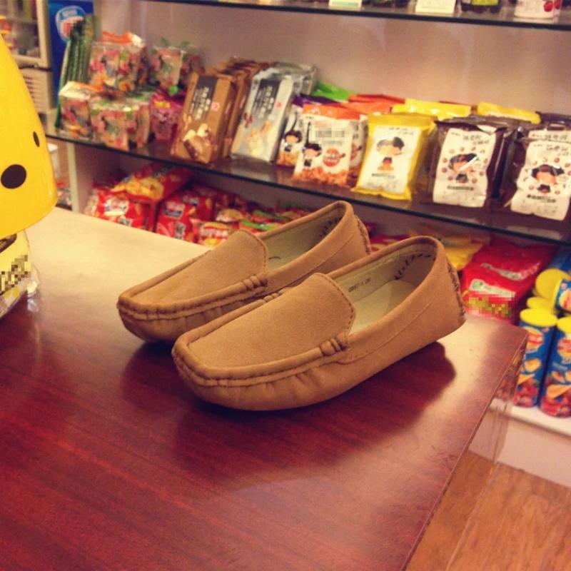 Children New Fashion Beanie Shoes Autumn Winter Soft Sole Anti Slip Loafer Shoes for Kids Lightweight Comfortable Flat Shoe