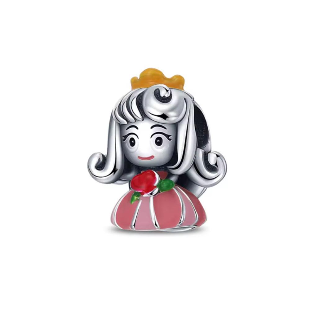 Jewerlry Accessories New Red Makeup Pendant Charm Diy Copper Firefly Eik Christmas Tree Bead Fit Diy Bracelet