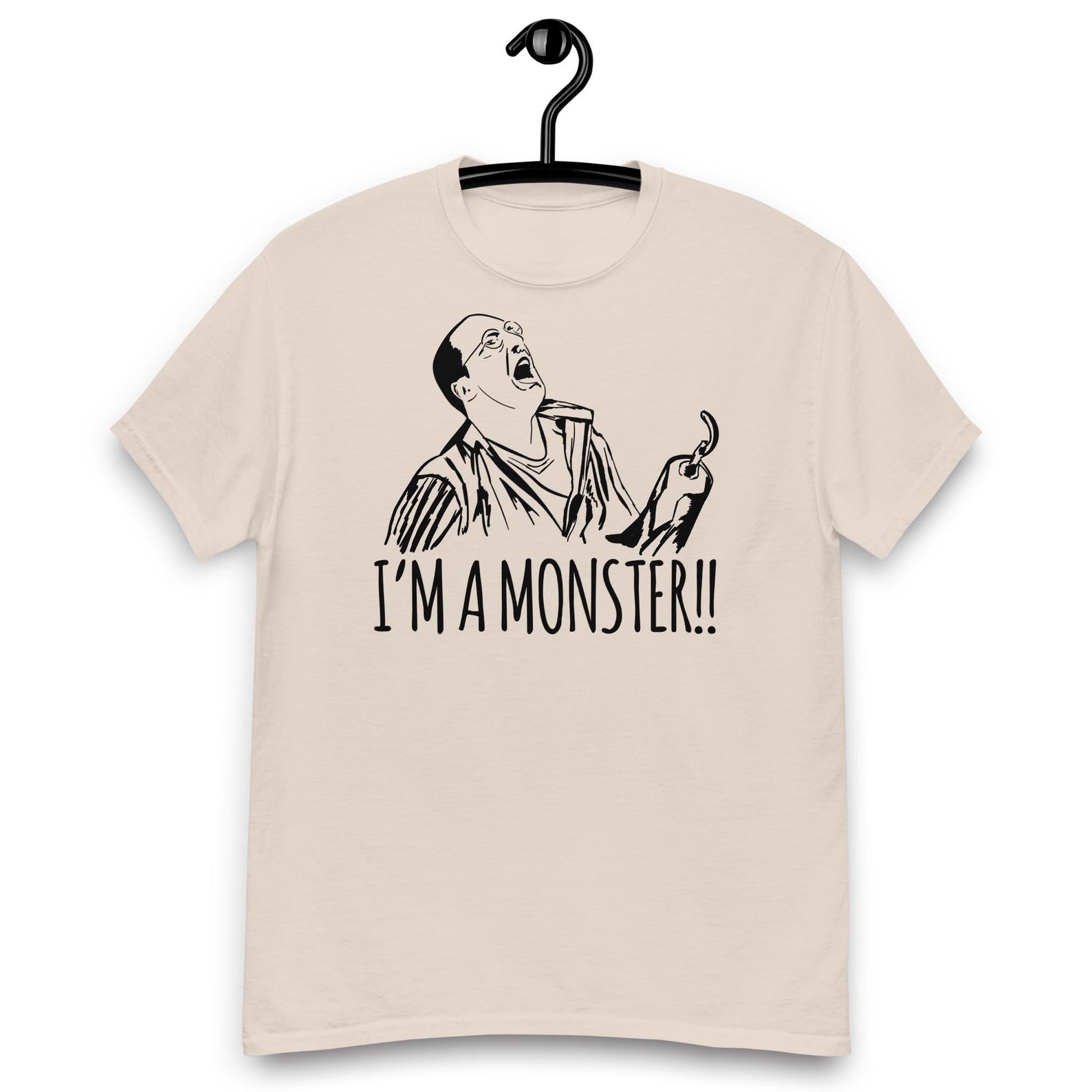 Arrested Development TV Series - Buster Bluth - I m a Monster! Quote T-shirt M