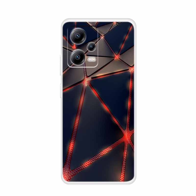 For Xiaomi Poco X5 5G Case PocoX5 2023 Fashion Soft TPU Silicone Clear Case for For Xiaomi Poco X5 Pro X 5 X5Pro Capa Fundas Bag