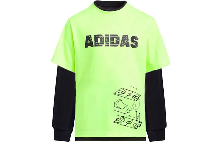 Adidas Grade School T Shirts Crew Neck Moderate IQ1288 140