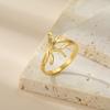 Stainless Steel Dragonfly Ring Party Birthday Gift Trendy New Arrival Simple Animal Jewelry Birthday Gift