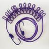 Portable No-Punch Travel & Home Clothesline with Storage Clips for Drying and Outdoor Use