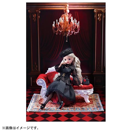 TAKARA TOMY Licca-chan Doll Photogenic Licca Gothic Noir
