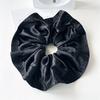 Large Size 18cm Solid Color Satin Scrunchies For Girls Candy Colors Hair Rings for Bun Hairstyle Ties Hair Accessories for Women
