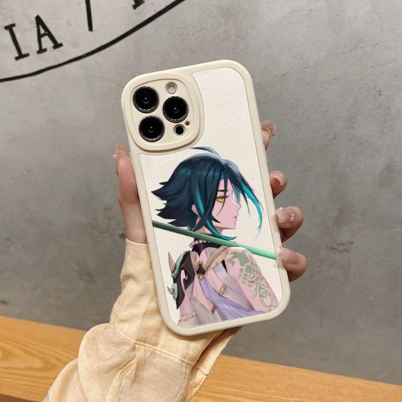 

Чехол для телефона Genshin Impact Xiao для IPhone 14 11 12 13 Pro Max X XR XSMax 6 6S 7 8 Plus SE 2022, мягкий чехол для телефона цвета овчины iPhone 12 Pro