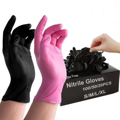 Verdickte wasserdichte Nitril-PVC-Handschuhe für Geschirrspülen und Gastronomie