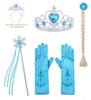 2025 Frozen Princess Elsa Long-Sleeve Dress for Girls (Ages 3-8)