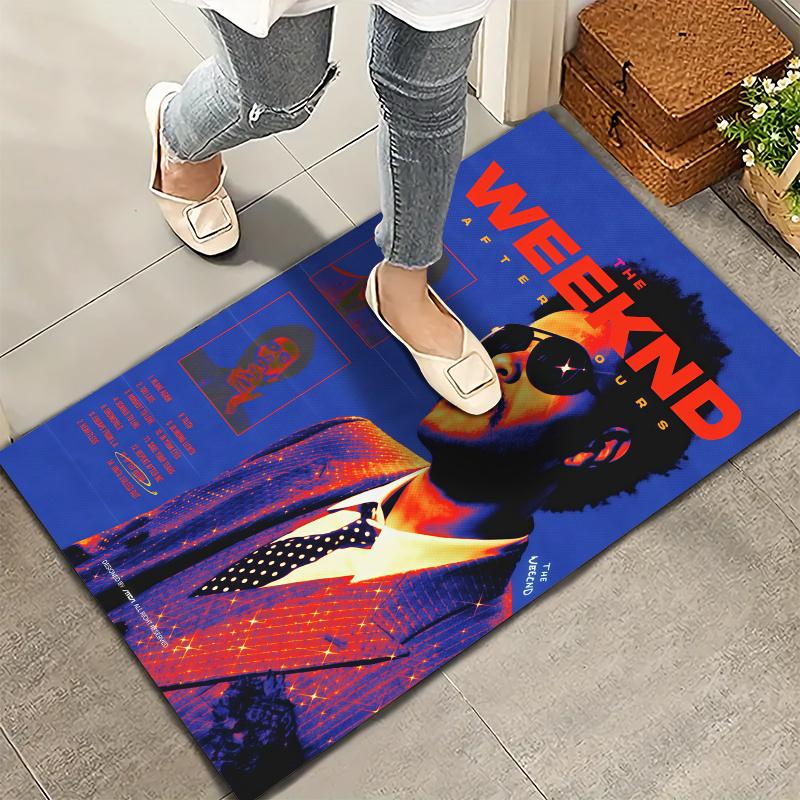 Weeknd Carpet Rug for Living Room Bedroom Home Sofa Decoration,Kids play Nonslip Floor Mat