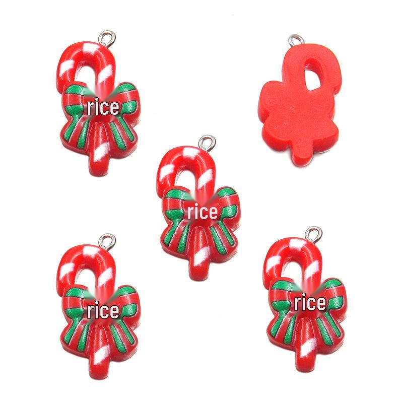 DIY Cartoon Christmas Resin Ornaments: Santa, Snowman & Reindeer Charms