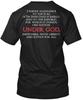 Tricou O Națiune Sub Dumnezeu Fabricat în SUA Mărimi de la S la 5XL