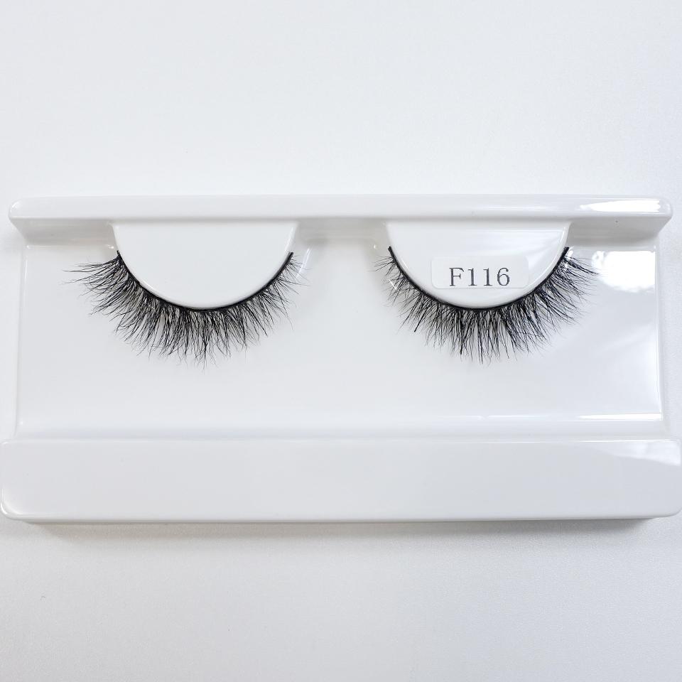 8mm-12mm Natural Mink Lashes New Arrival Short Wispy 3d Mink Eyelashes Wholesale Makeup & Beauty Cat Eye Lashes