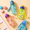 2025 Auslaufsicherer Kinder-Wasserbecher mit Cartoon-Design: Tragbar für die Schule
