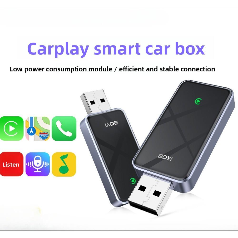 Wireless CarPlay Android Box USB Adapter Convert Wired to Wireless CarPlay for Car Navigation