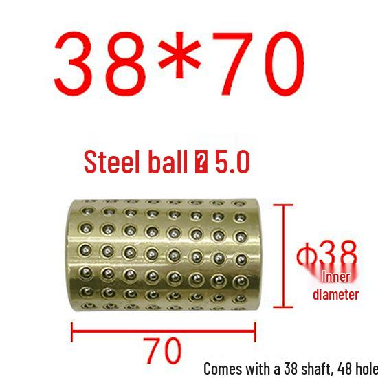 Golden Copper Ball Bearing Cage Mold Guide Bush Holder