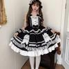Dziewczęca Kremowa Miłość Oryginalna Lolita Autentyczna Mrożona Mleczna Chmurka Sukienka Lolita