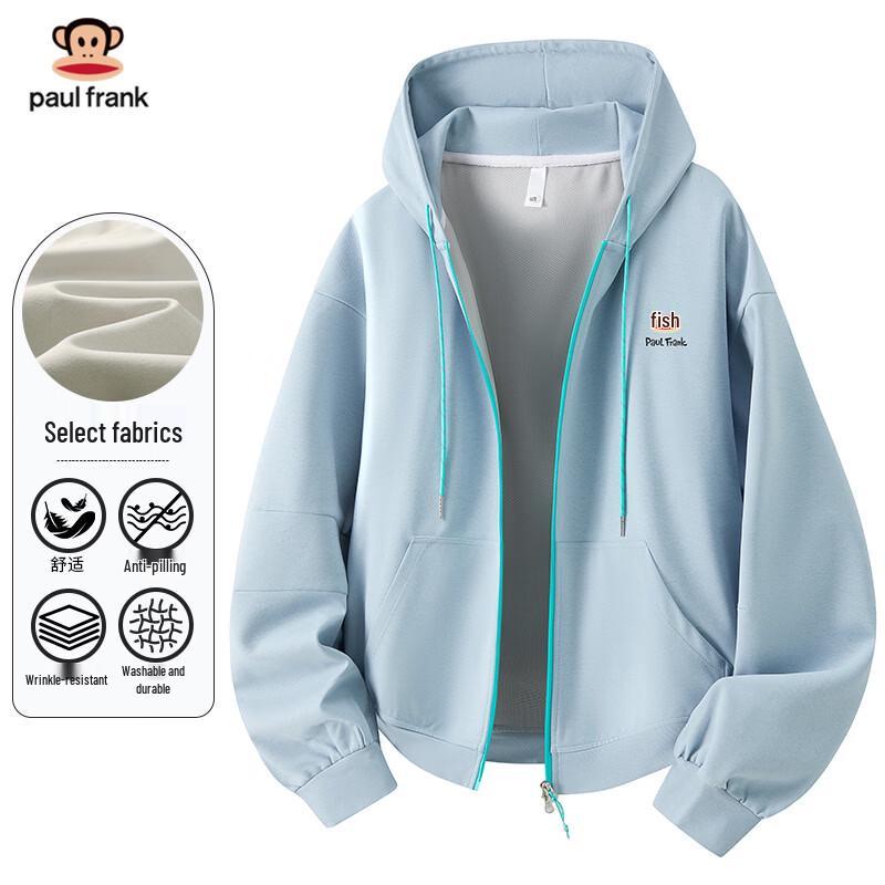 Paul Frank Men s Hooded Zip-Up Sweatshirt L