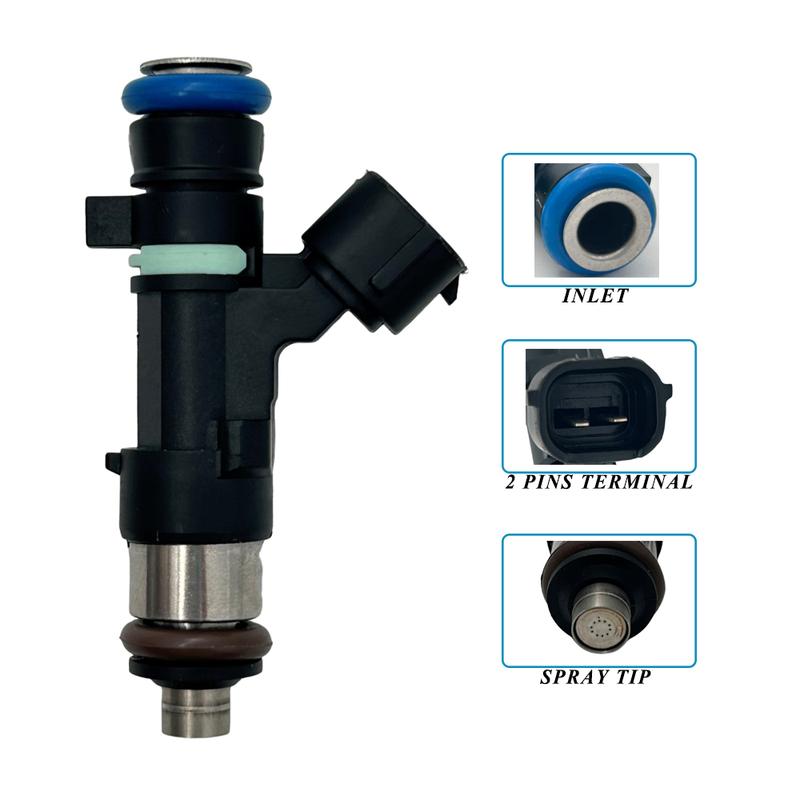 Car Engine Fuel Injector Nozzle For NISSAN X-TRAIL T31 2007-2013 RENAULT KOLEOS 2008- 16600JA000 16600JA00B 0280158130