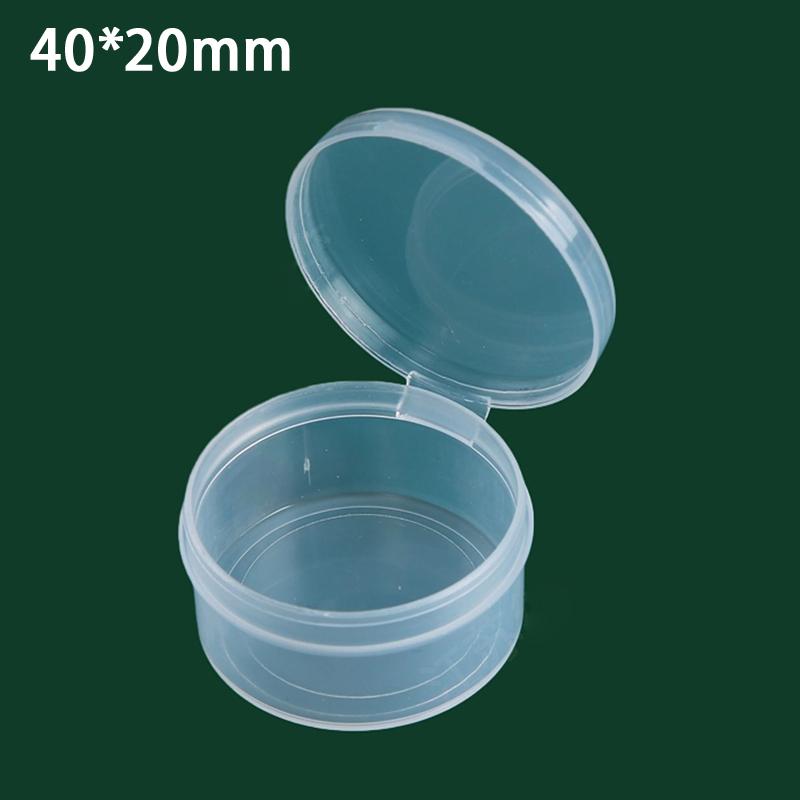 Mini Plastic Box Rectangular Translucent Packing Box Dustproof Durable Strong Jewelry Button Sundries Storage Case Container