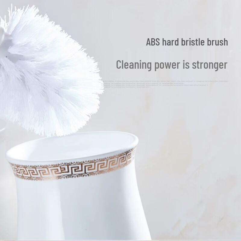 Yuzhu Crystal Gold Wall-Mounted Toilet Brush